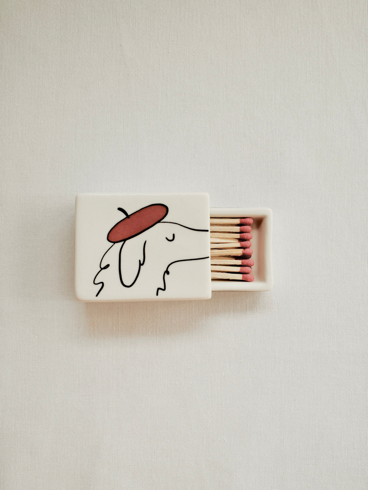 Let Me Do It For You' Mini Ceramic Matchbox