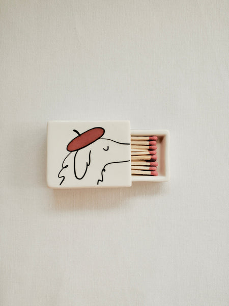 Let Me Do It For You' Mini Ceramic Matchbox