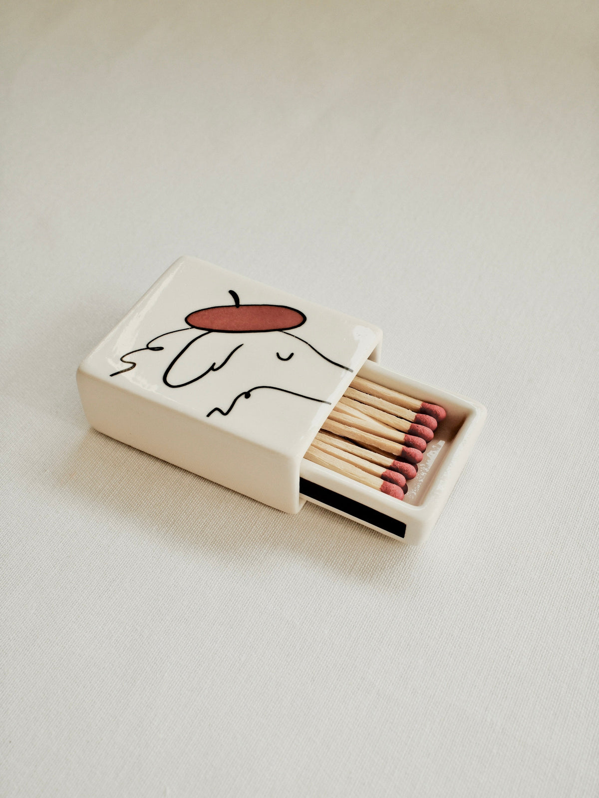 Let Me Do It For You' Mini Ceramic Matchbox