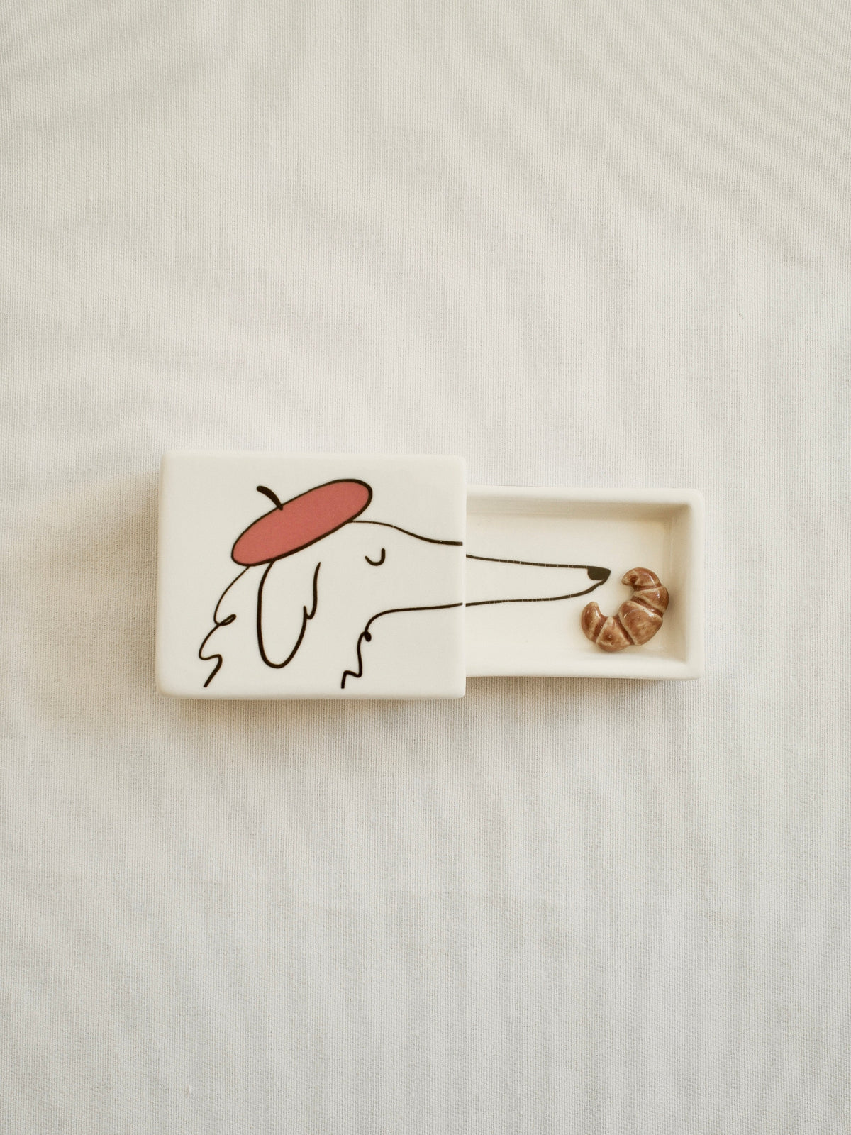 Let Me Do It For You' Mini Ceramic Matchbox