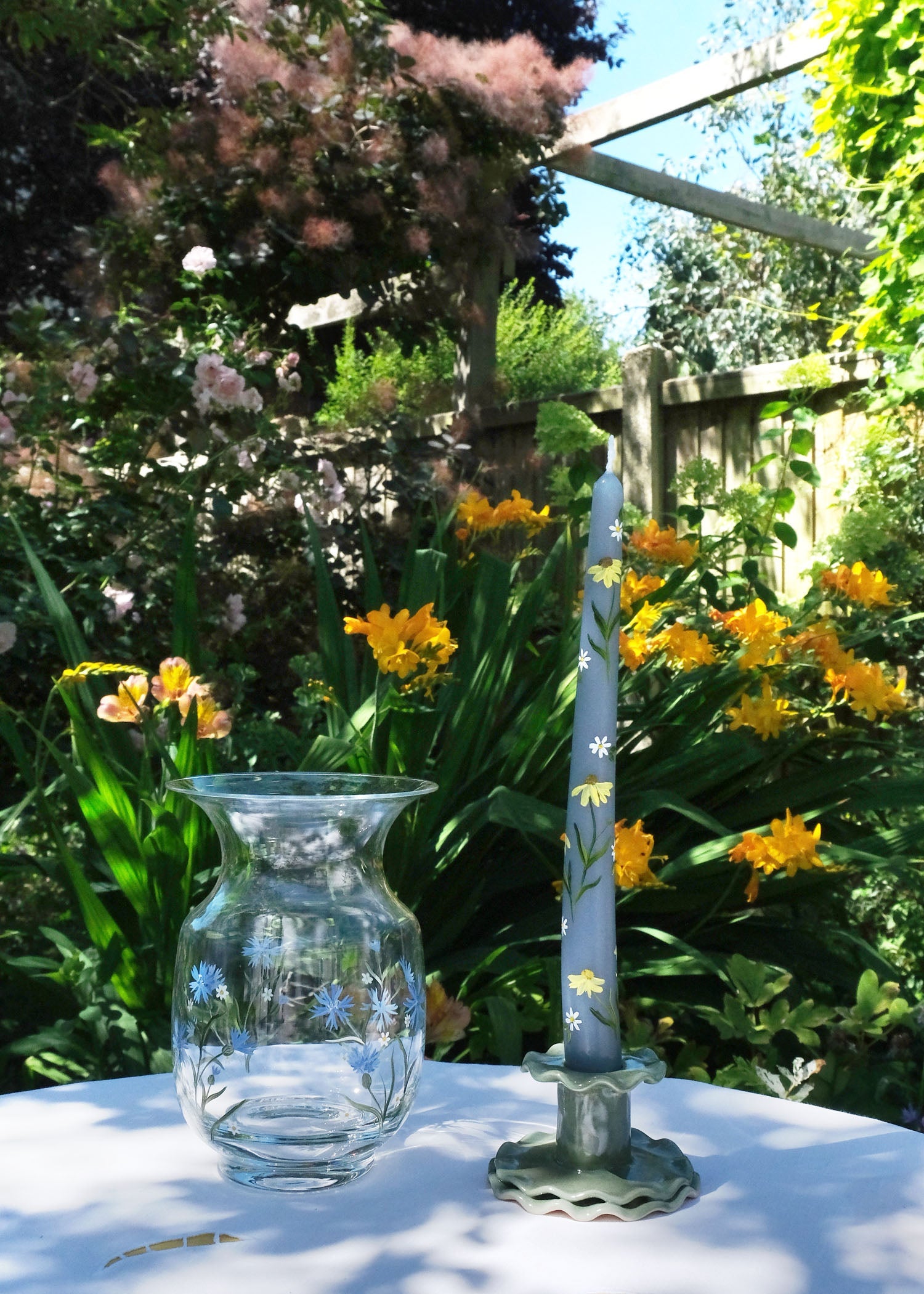 Sneezeweed & Daisy Candle