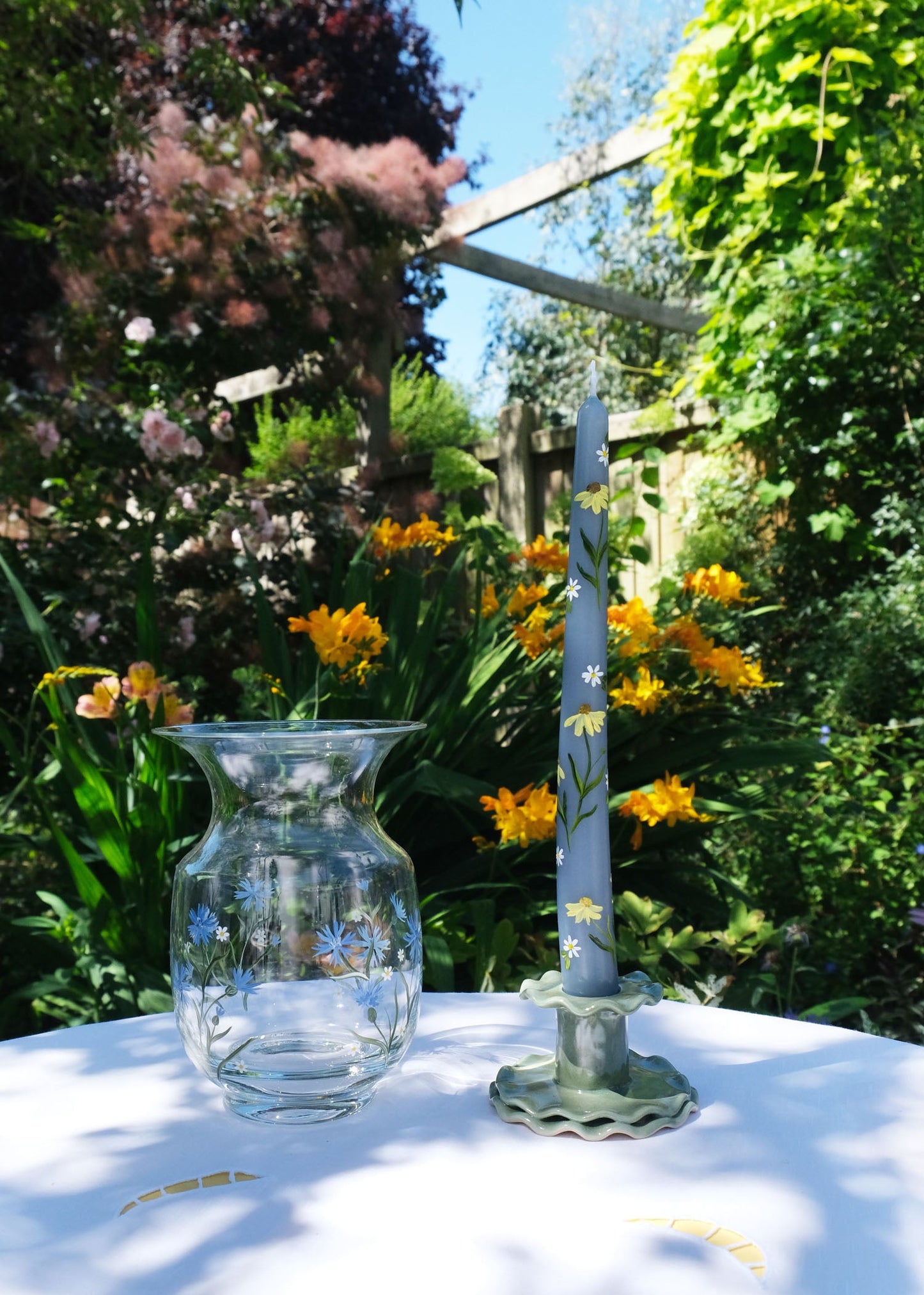 Sneezeweed & Daisy Candle