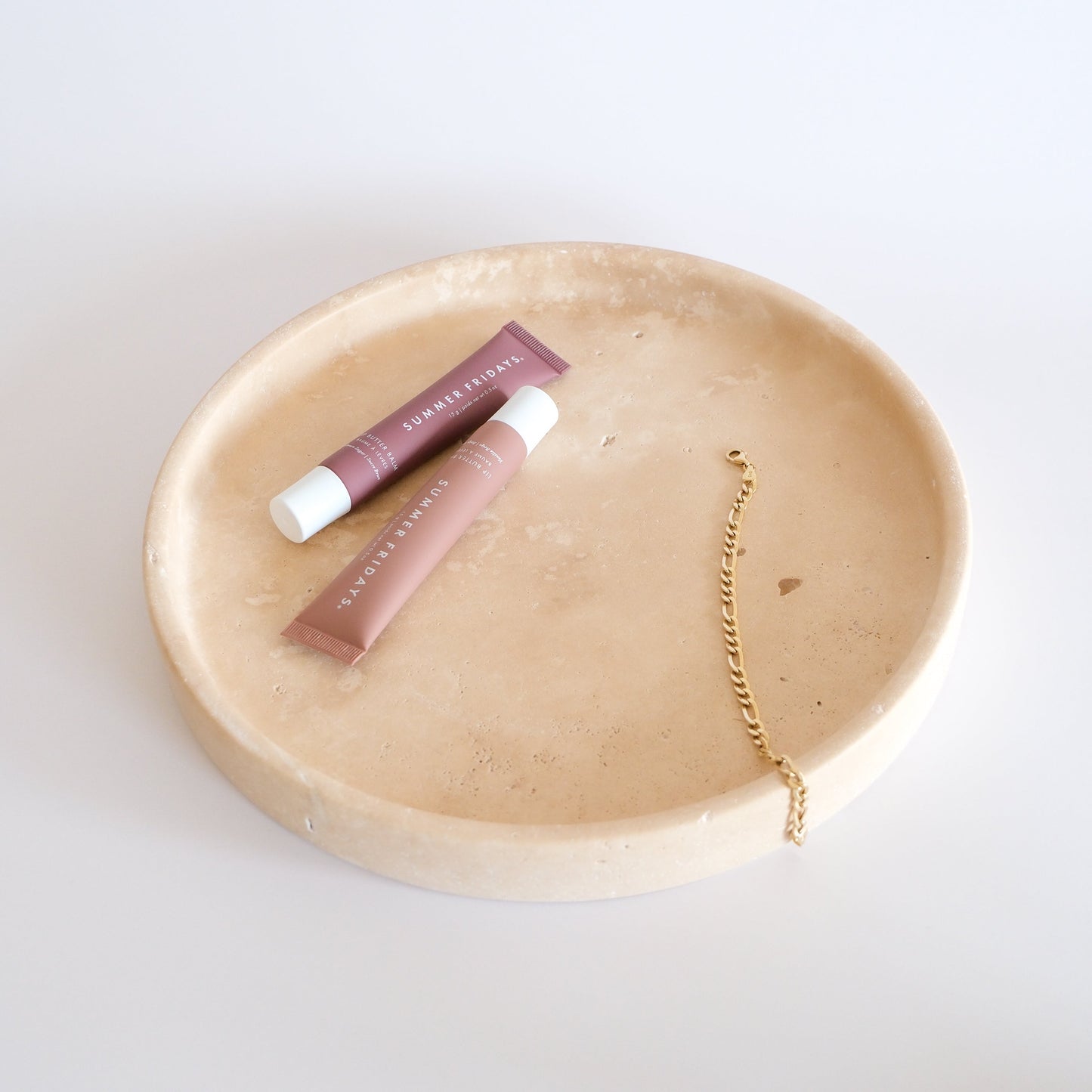 Raya Travertine Tray