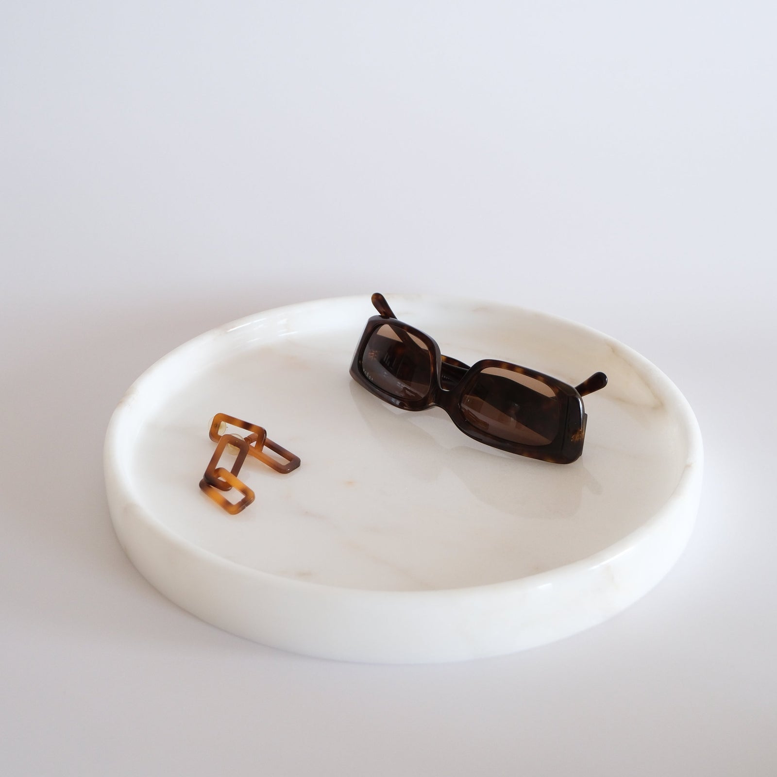 Raya Marble Tray White