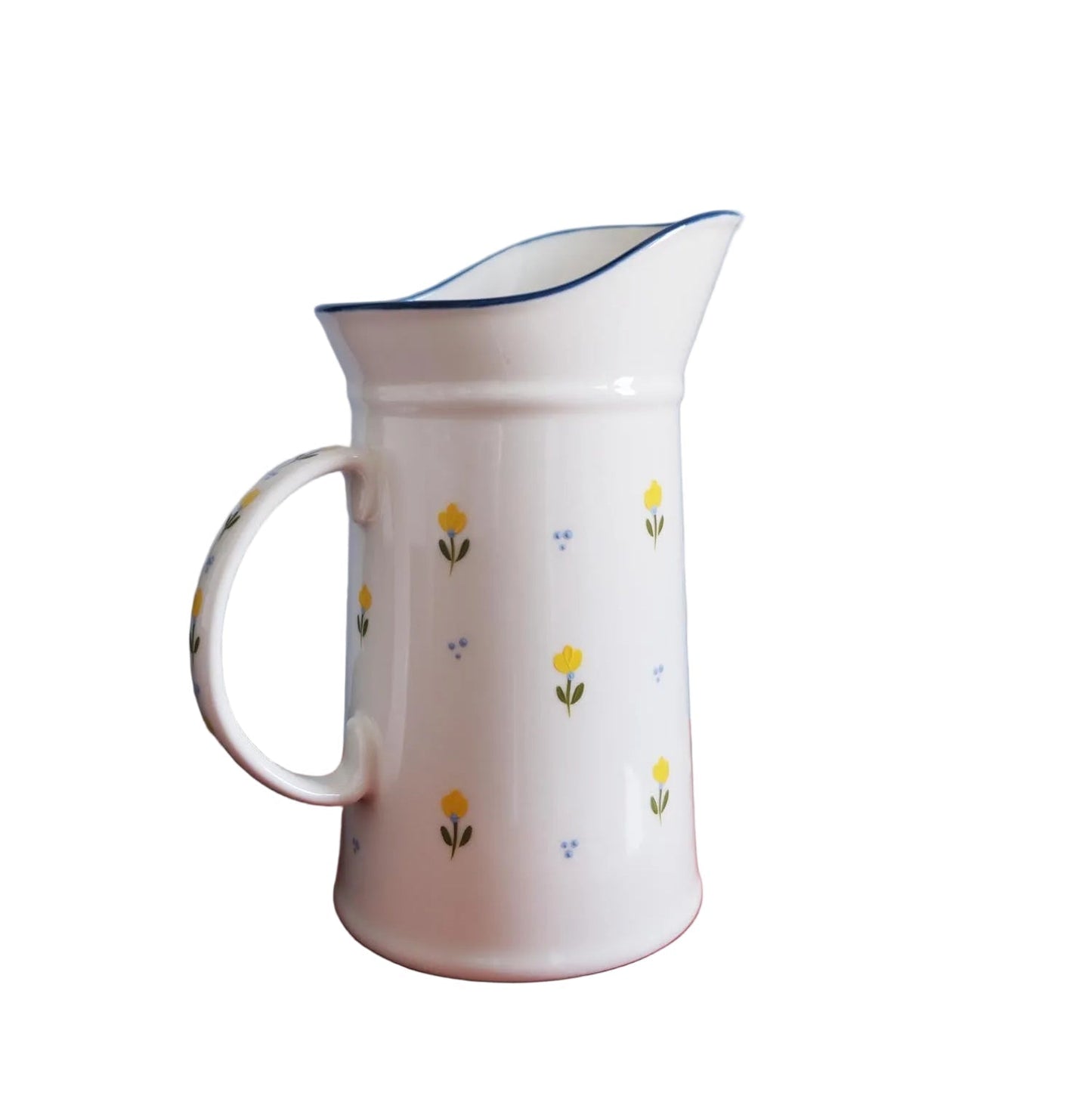 Yellow Tulip Ceramic Jug