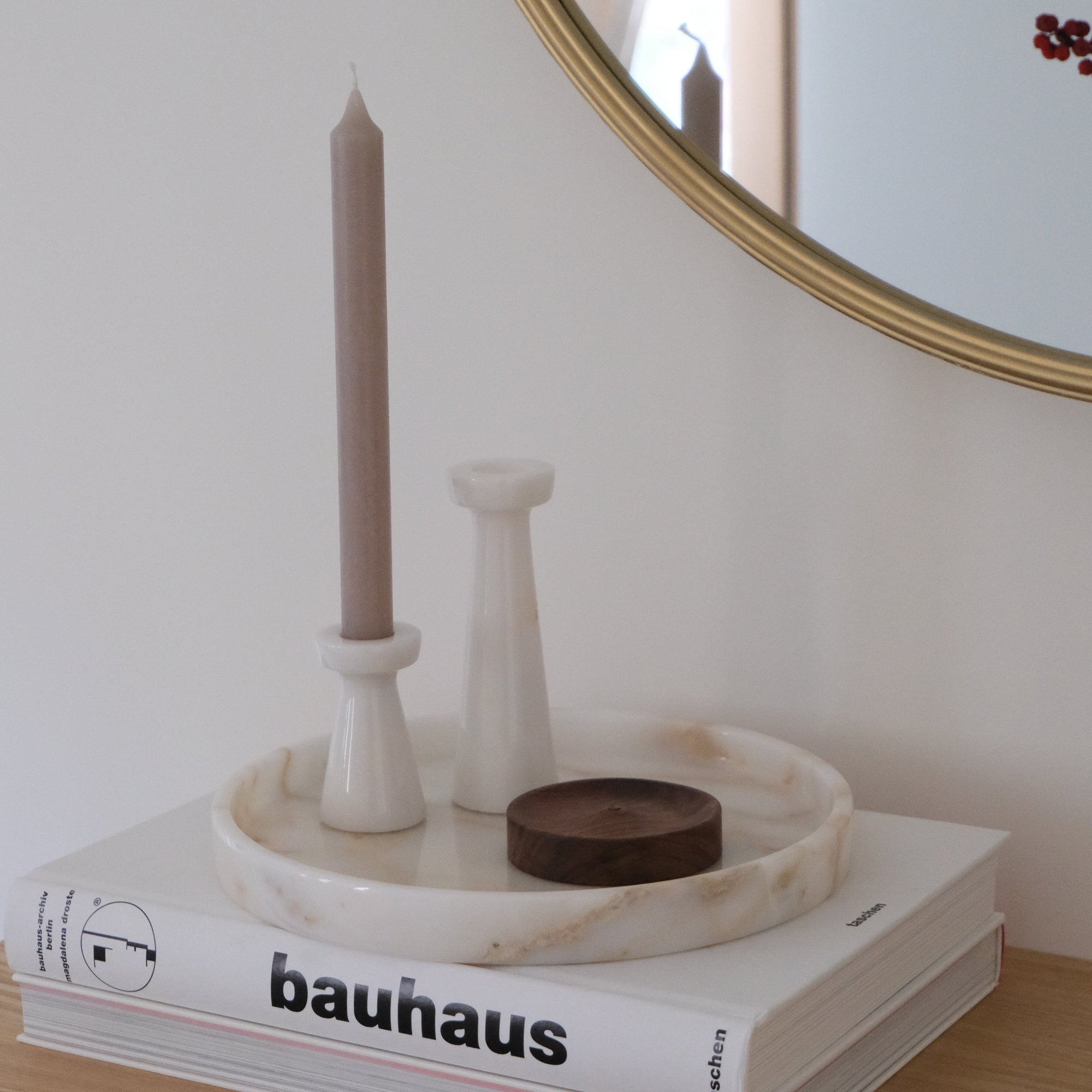 Asha Walnut Incense Holder