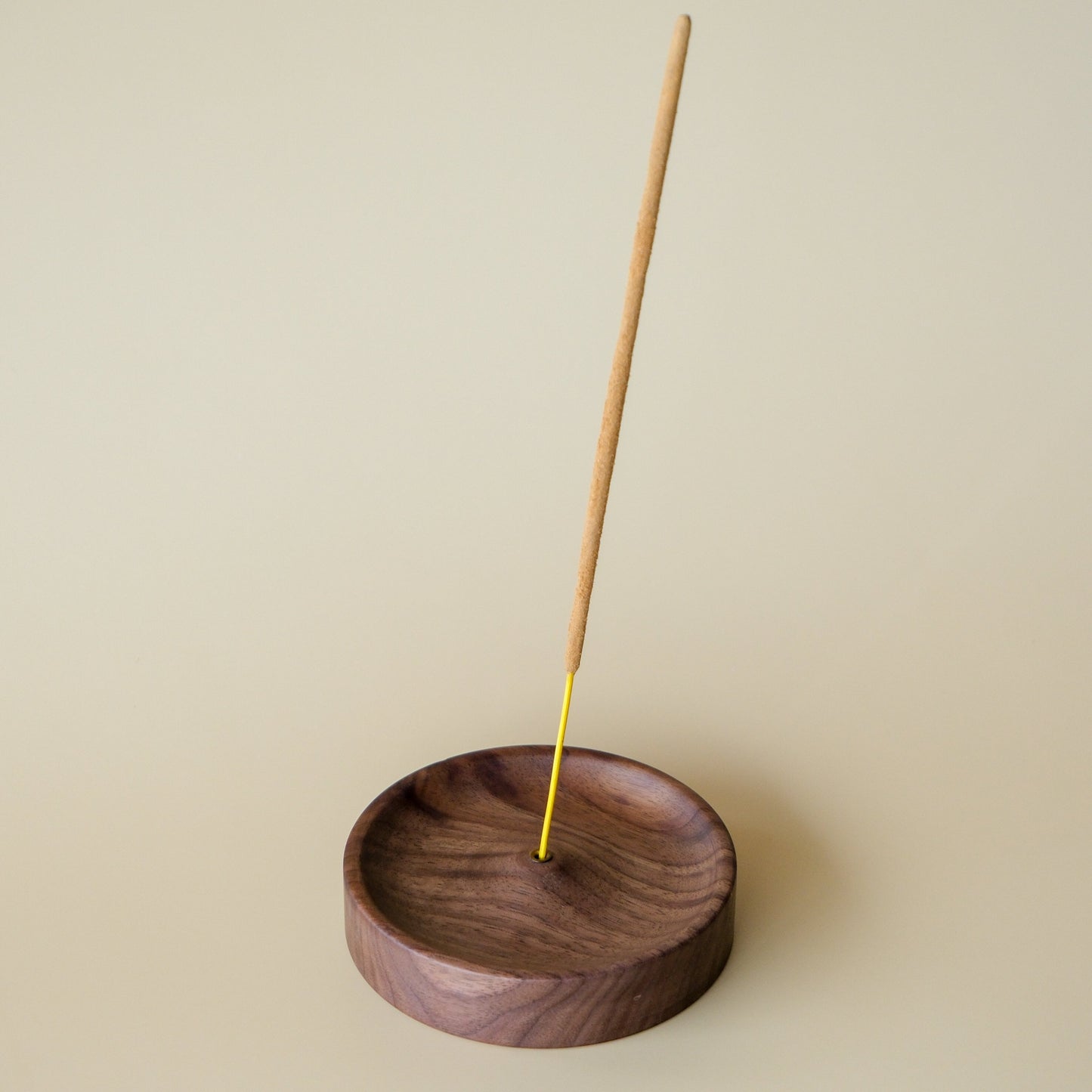 Asha Walnut Incense Holder
