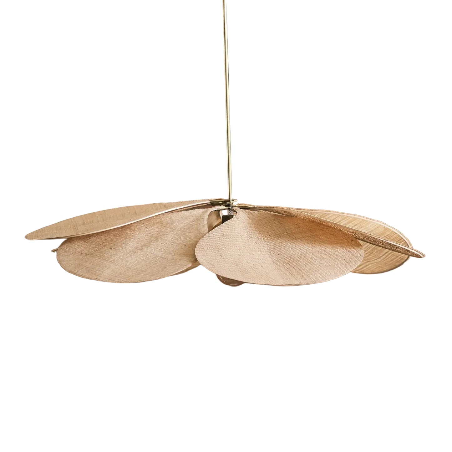 Pale Originelle Ceiling Light – Raphia Fibers