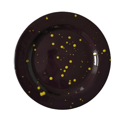 Hand Splatter Terracotta Dinner Plate