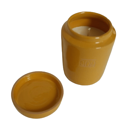 Ceramic Honey Almond Soy Wax Candle