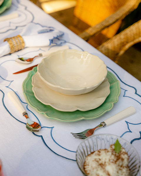 Prato de Sopa Judite Branco