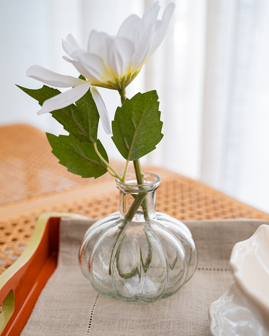 Lírio Glass Vase, H 10 cm