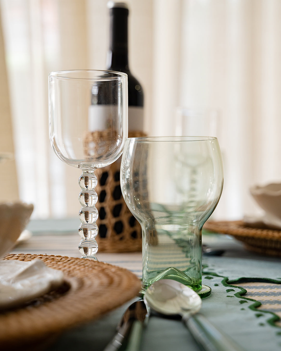 Copo de Vidro de Vinho Luna