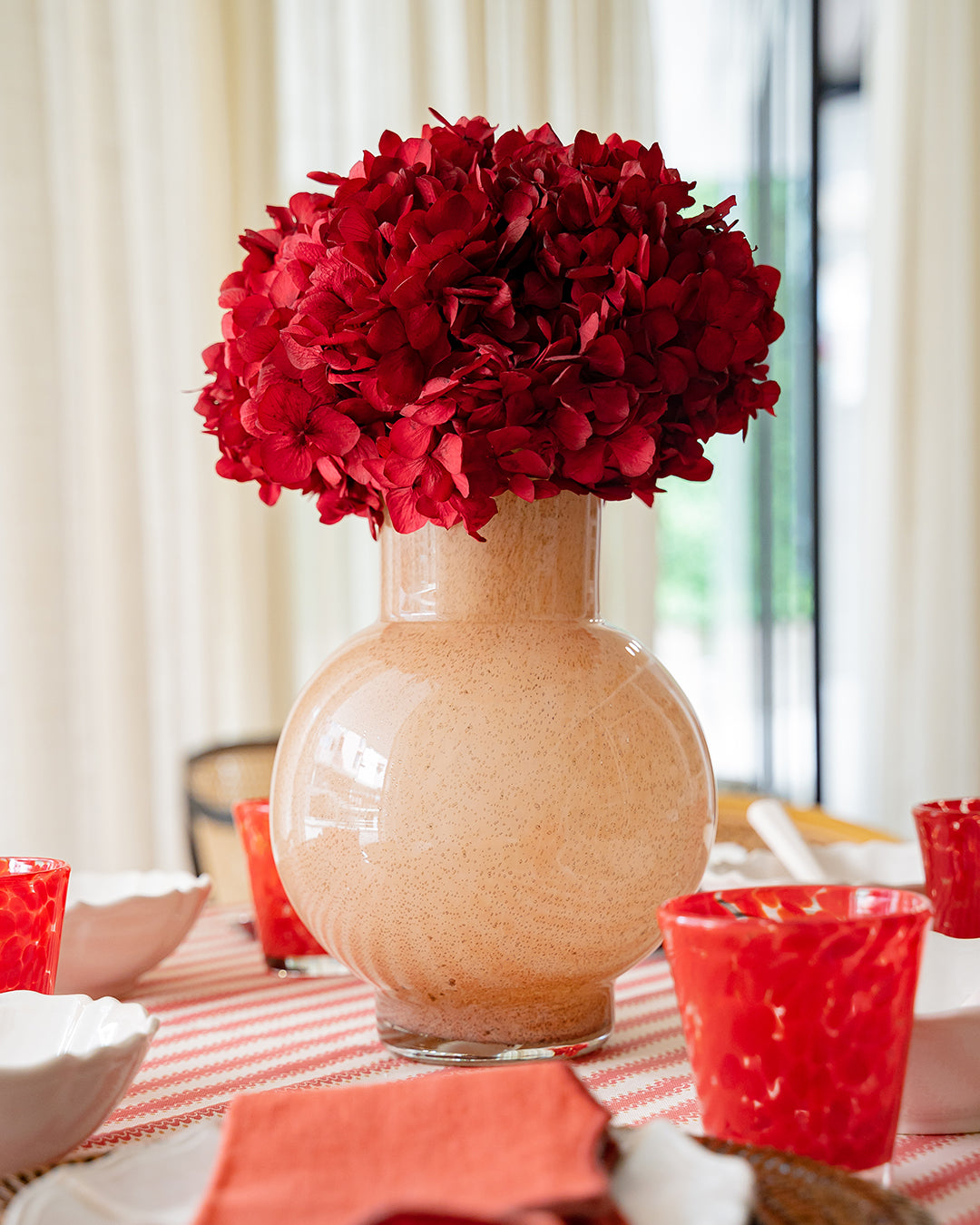 Sole Glass Vase, H 29 cm