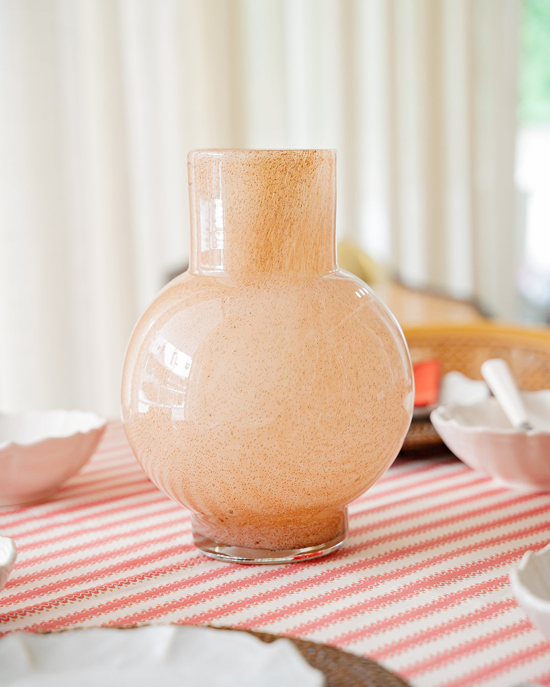 Sole Glass Vase, H 29 cm