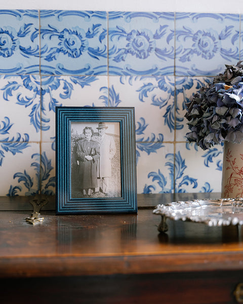 Dolce Tempo Blue Photo Frame, 10 × 15 cm