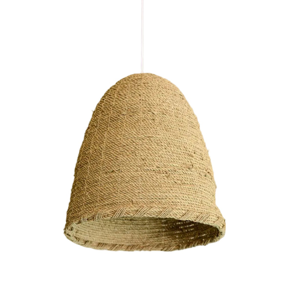 Green Plant-Fibre Pendant Light, 43 x 43 x 52 cm