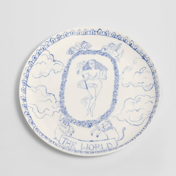 The World Tarot Plate