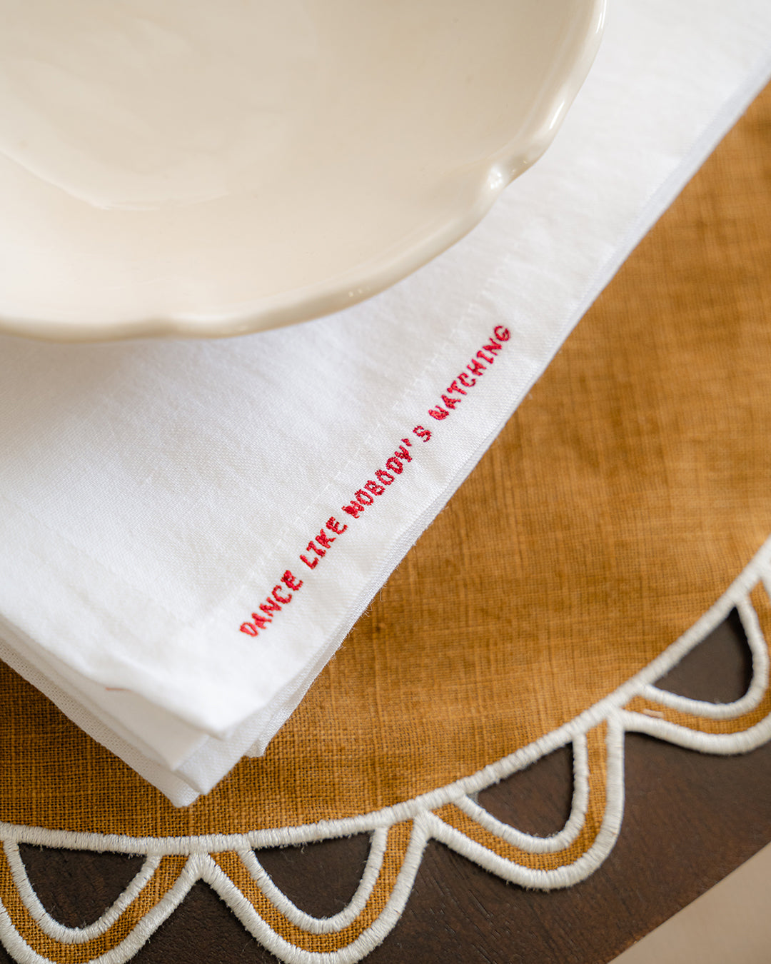 Dance Like Nobody’s Watching Napkin
