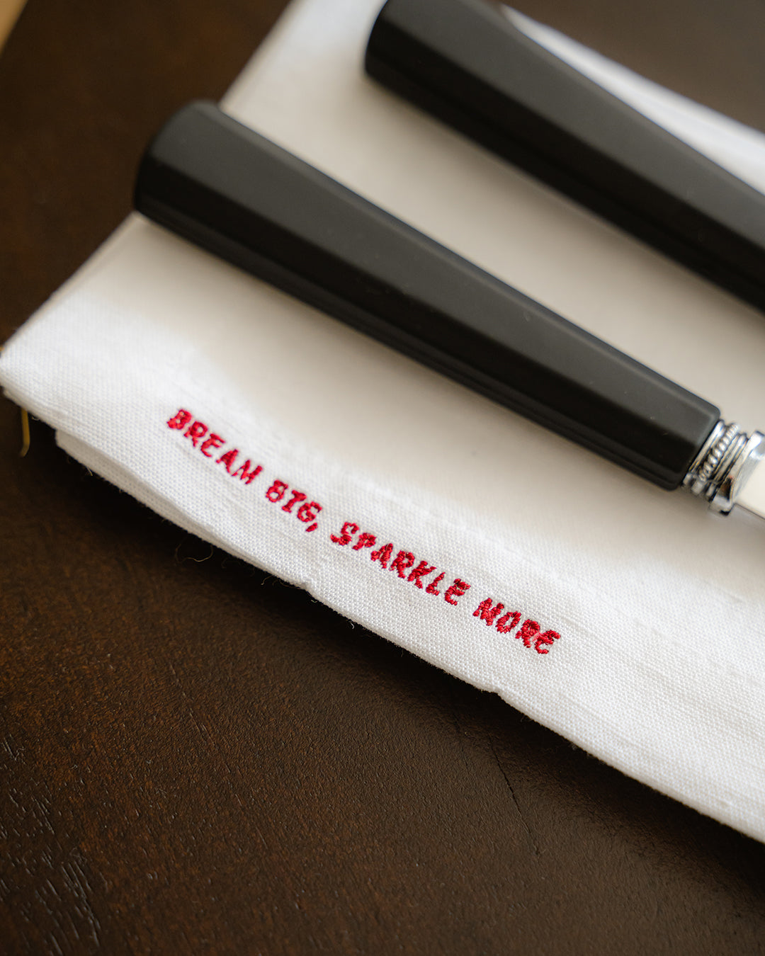 Dream Big, Sparkle More Napkin