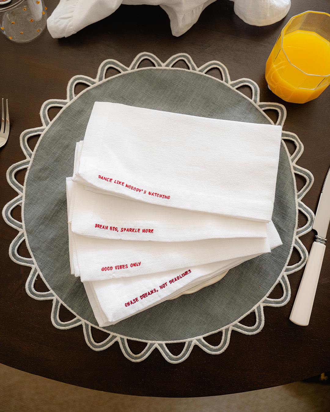 Dance Like Nobody’s Watching Napkin