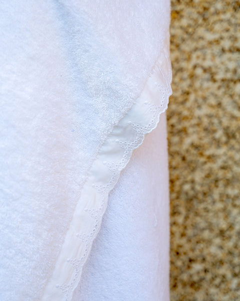Toalha de Banho  Bordal Algodão Premium com Aplicação de Barra Bordada