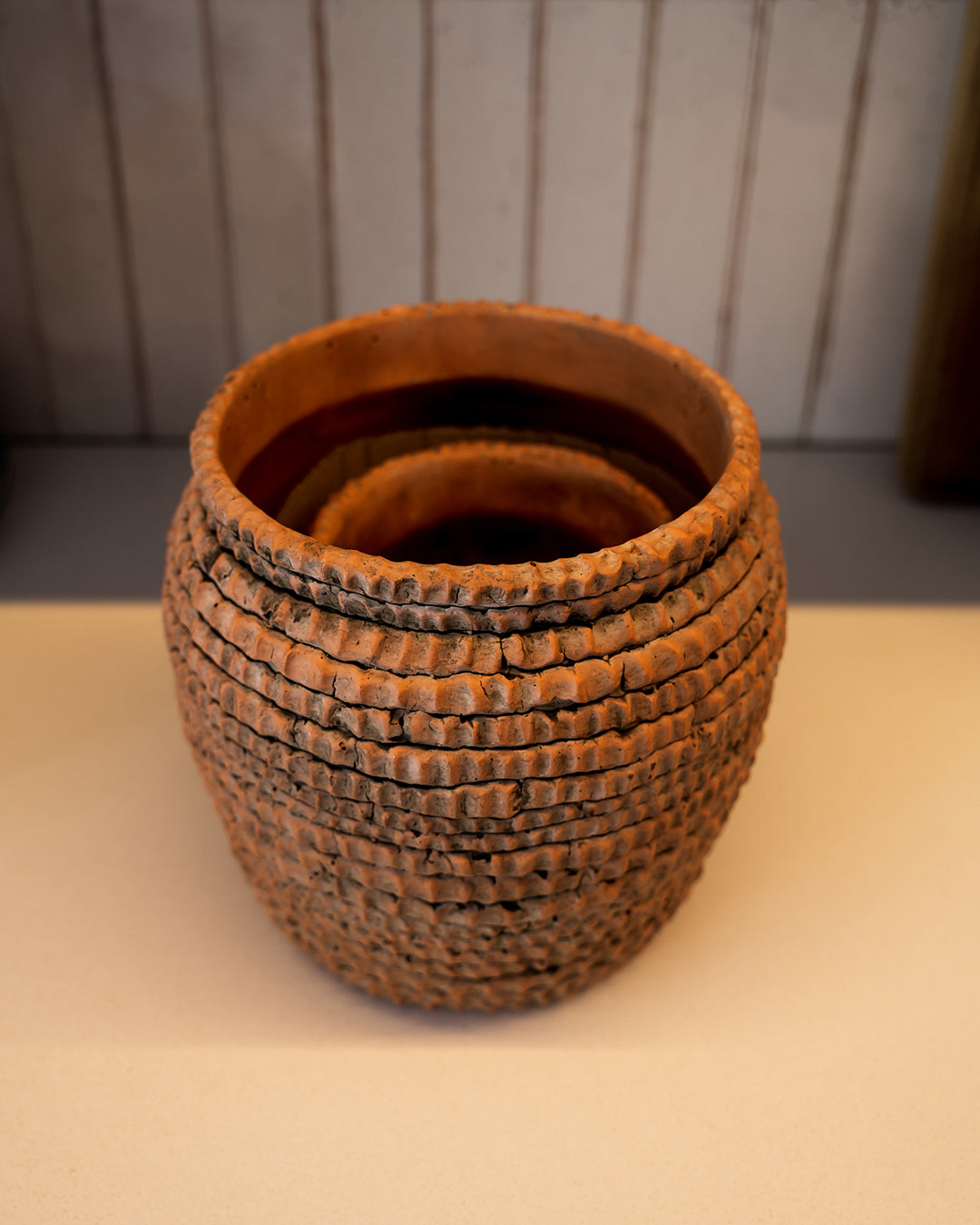 Serenity Terracotta Vase