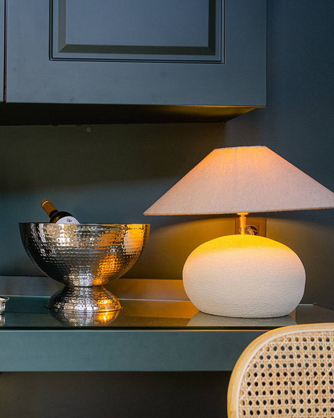 Pure Table Lamp, Beige