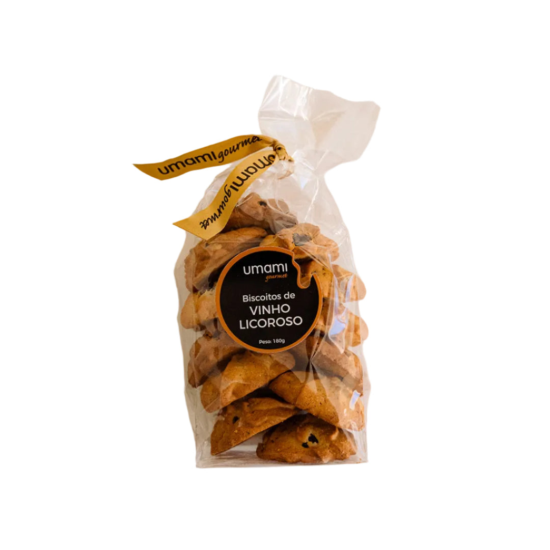 Biscoitos Umami de Vinho Licoroso