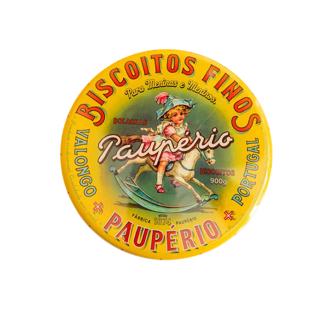 Lata Paupério Biscoitos Finos