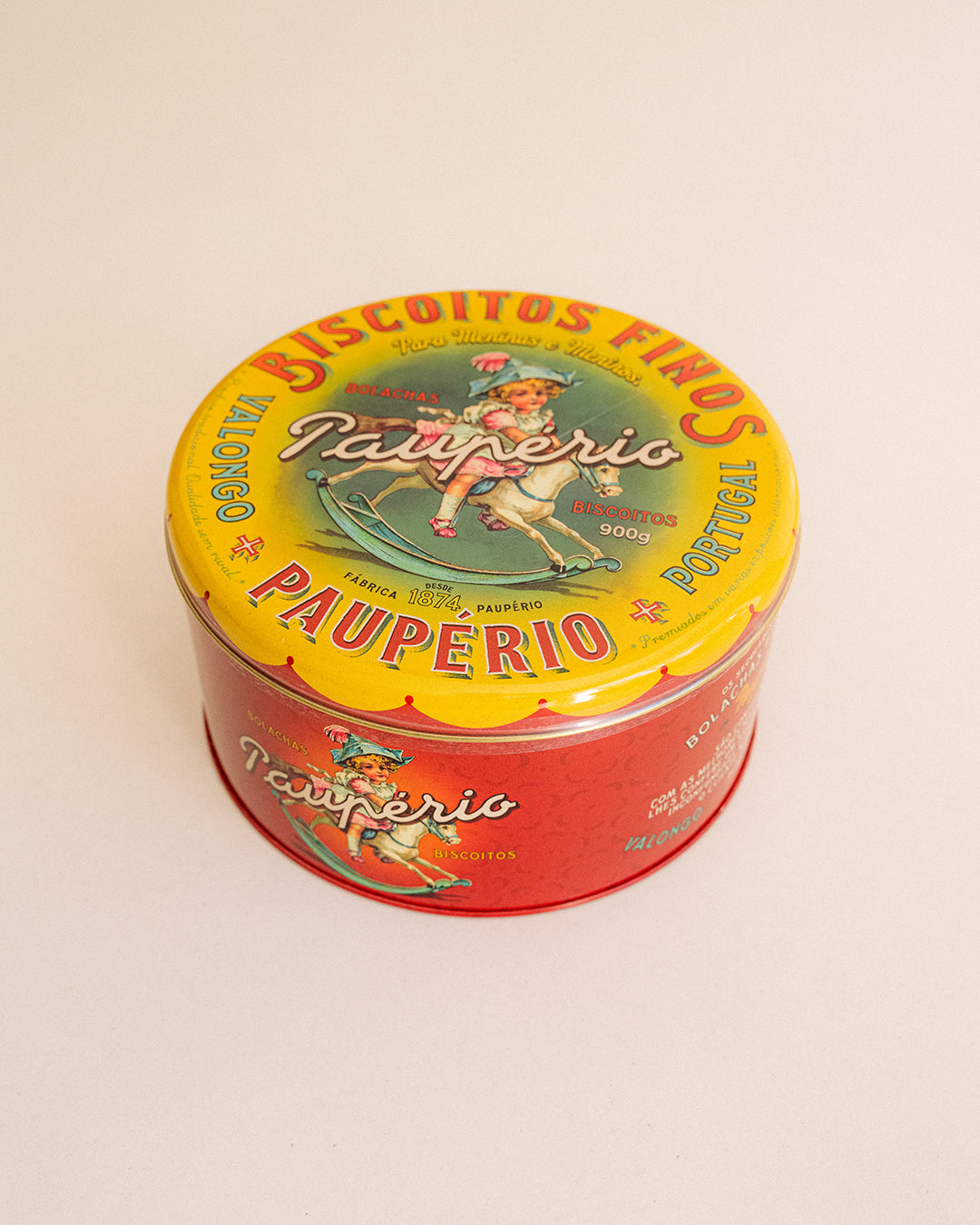 Lata Paupério Biscoitos Finos