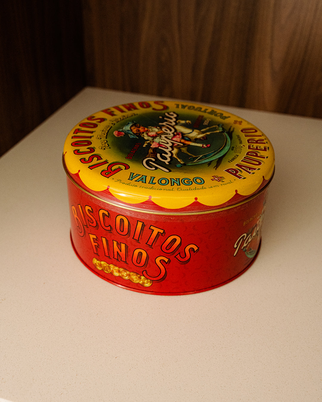 Lata Paupério Biscoitos Finos