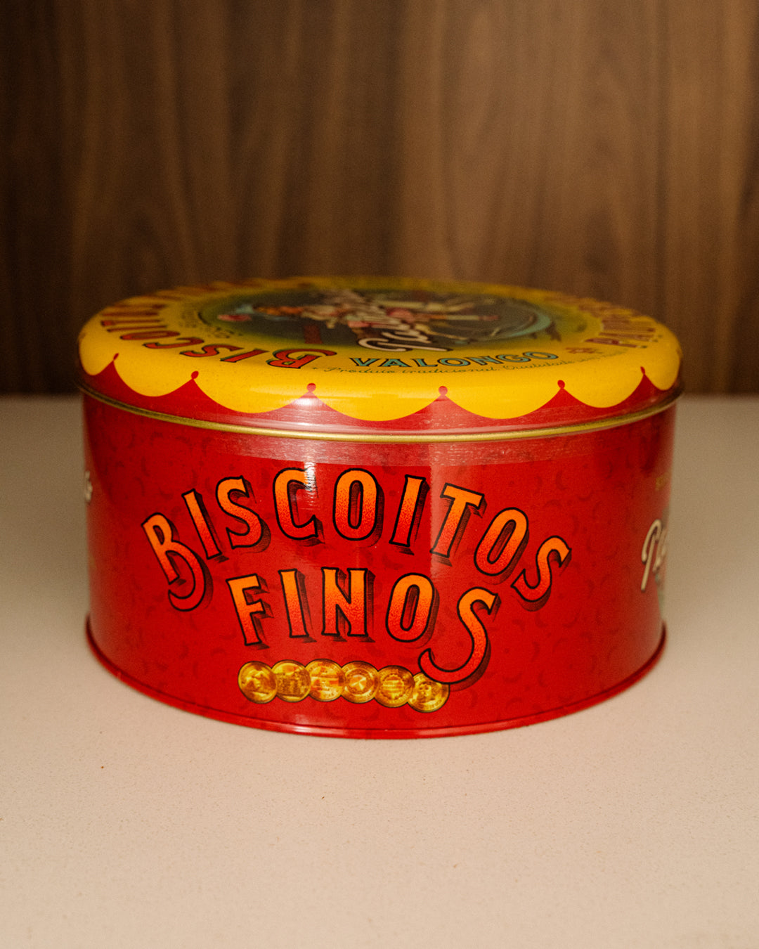 Lata Paupério Biscoitos Finos