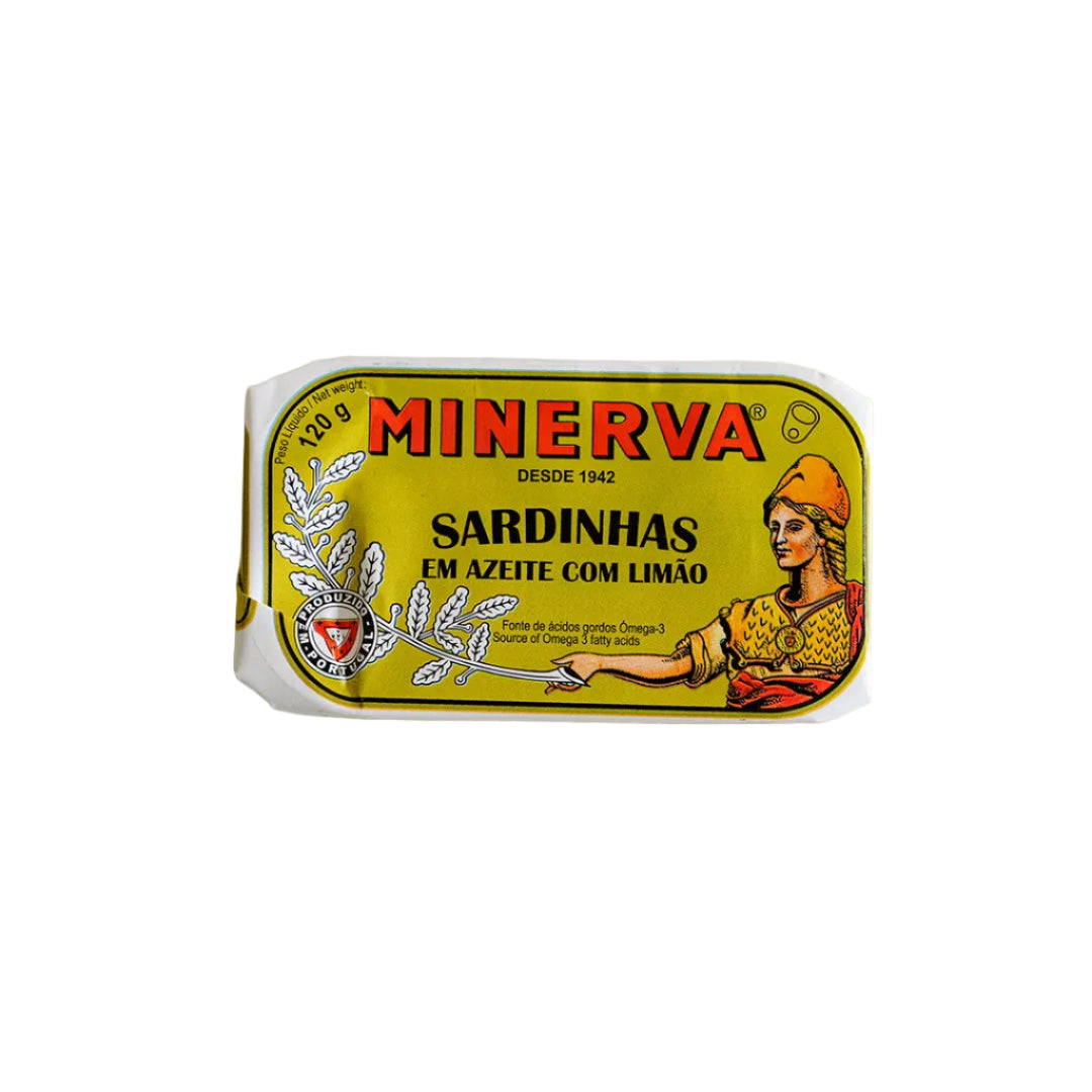 Sardinhas Minerva em Azeite com Limão