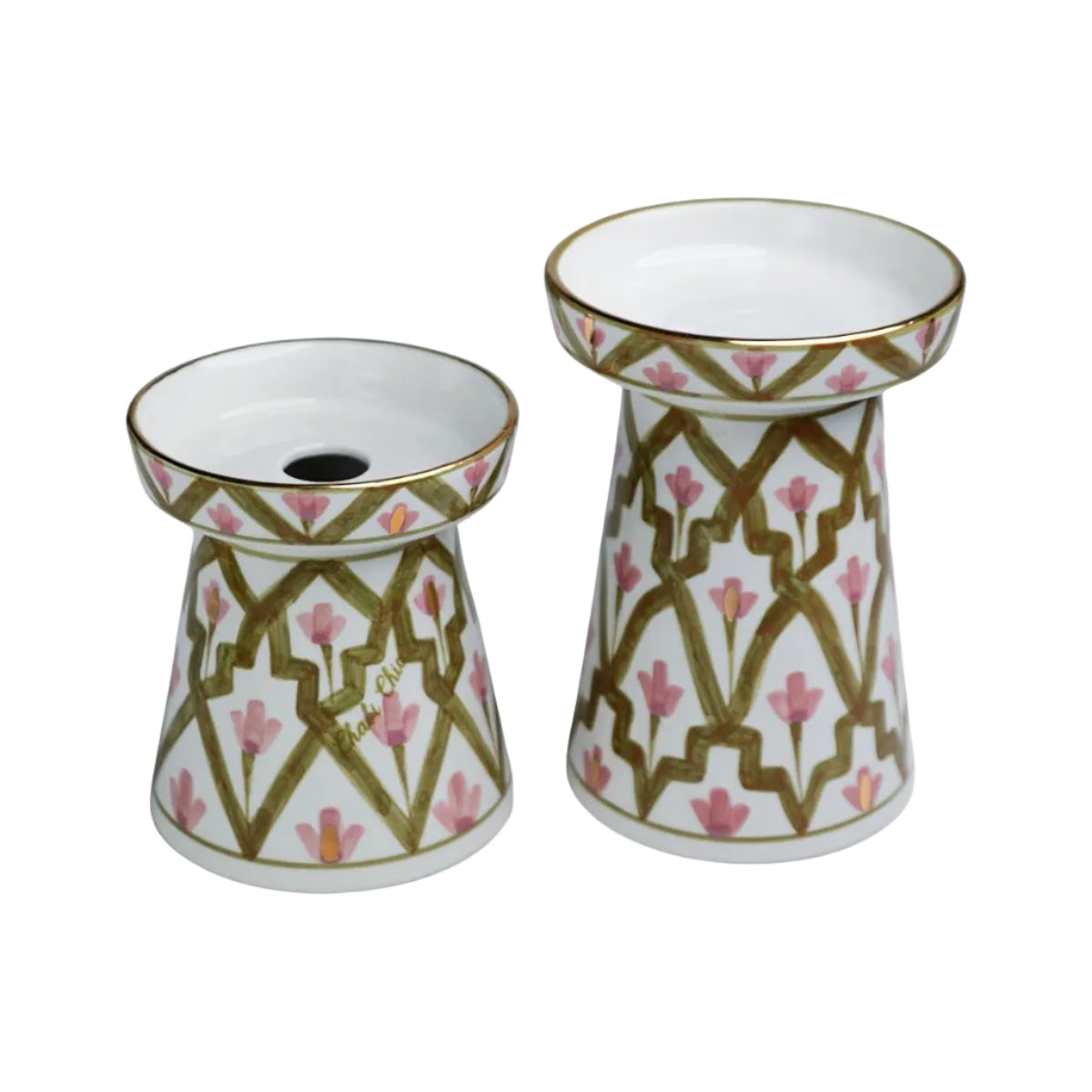 Duo Pedestal Candleholder