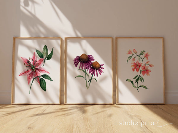 Orange Lillies Fine Art Print