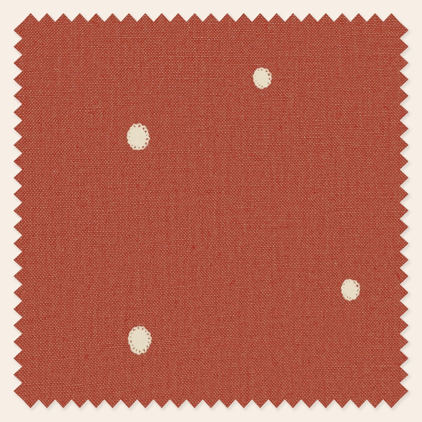 Aurora Footstool, Red Velvet