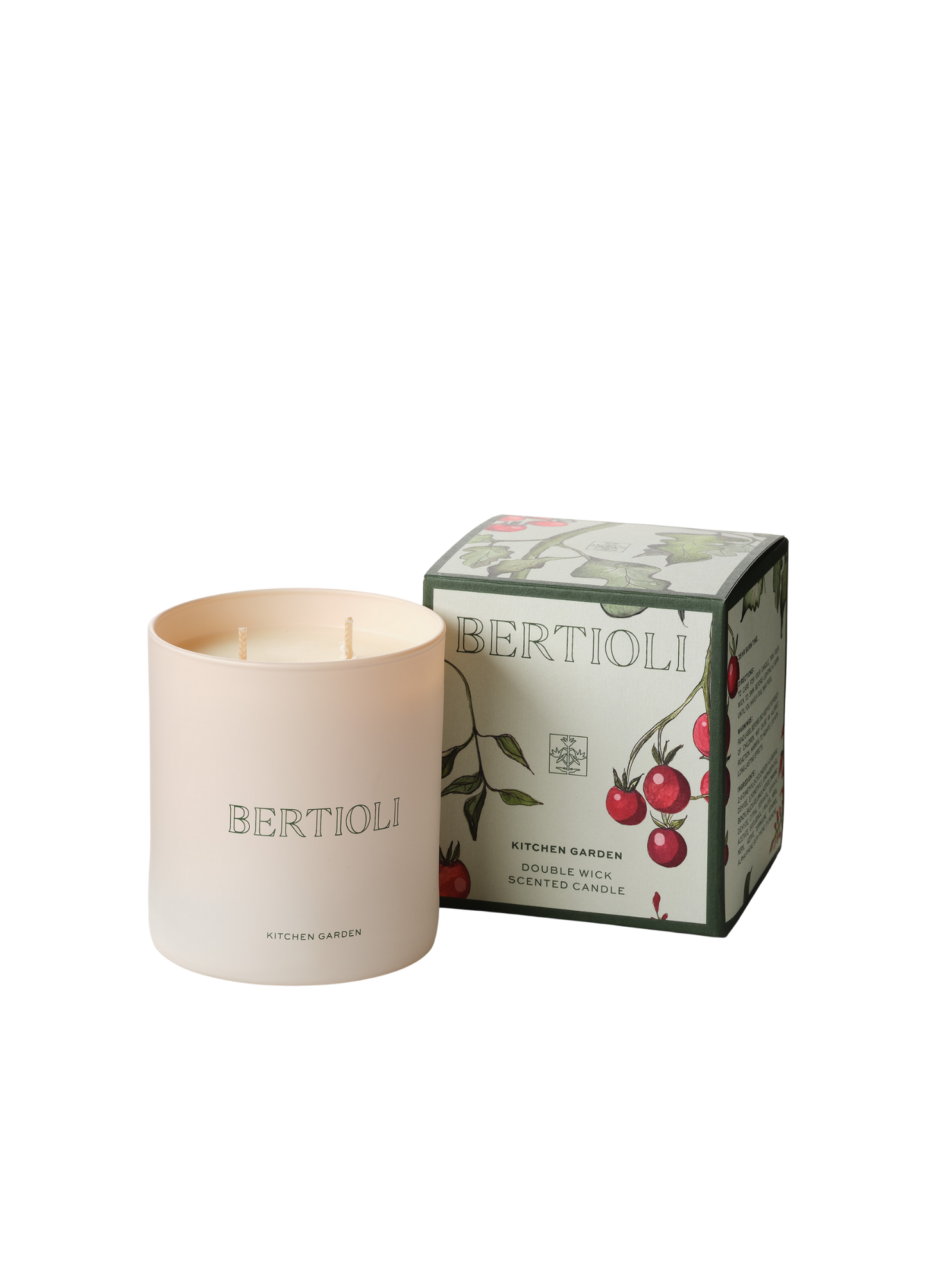 Kitchen Garden Double Wick Candle 300g