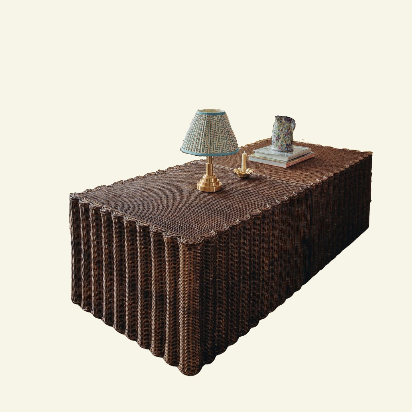 Daisy Rattan Coffee Table