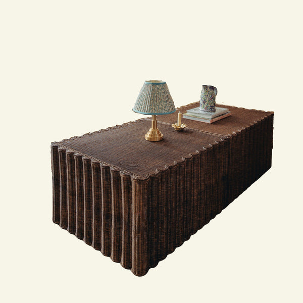 Daisy Rattan Coffee Table