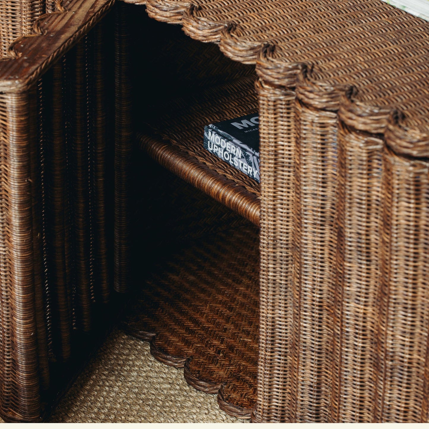 Daisy Rattan Coffee Table