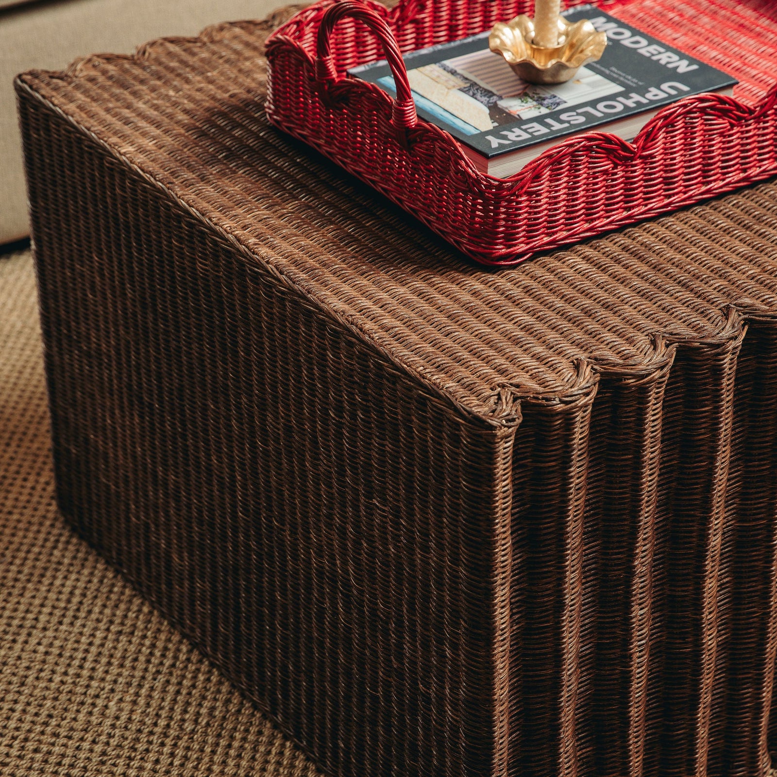 Daisy Rattan Coffee Table