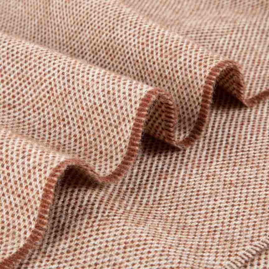 Daydreams - Merino Lambswool Throw - Hazelnut