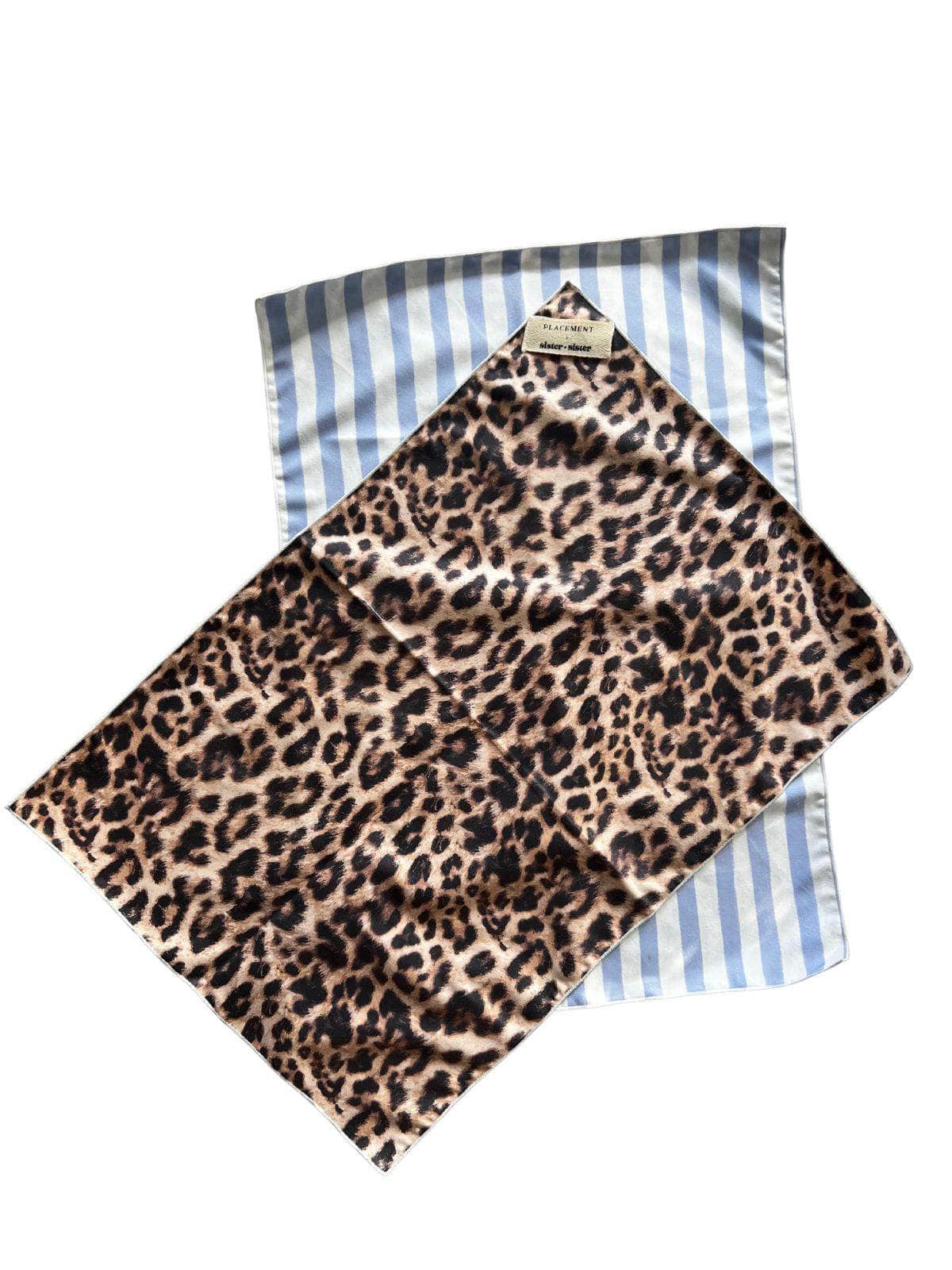 Decorative Cleaning Cloth x 2 Purple Stripe - Between Us