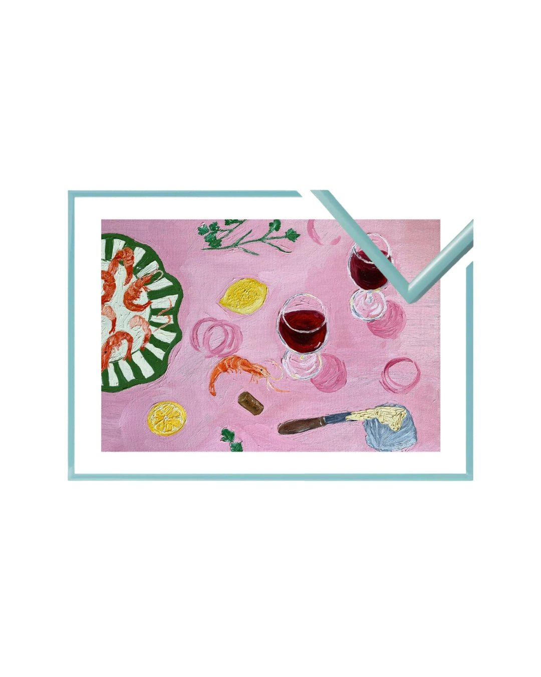 Snack After the Beach Fine Art Print