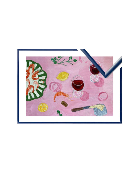 Snack After the Beach Fine Art Print