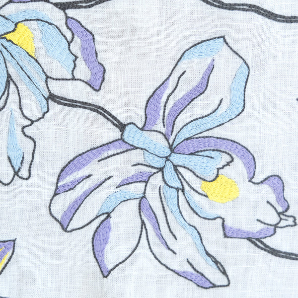 Hand Embroidered Jardin Napkins 18" x 18" (Set of 4)