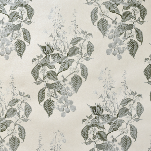 Aviary Isle Wallpaper - French Gray