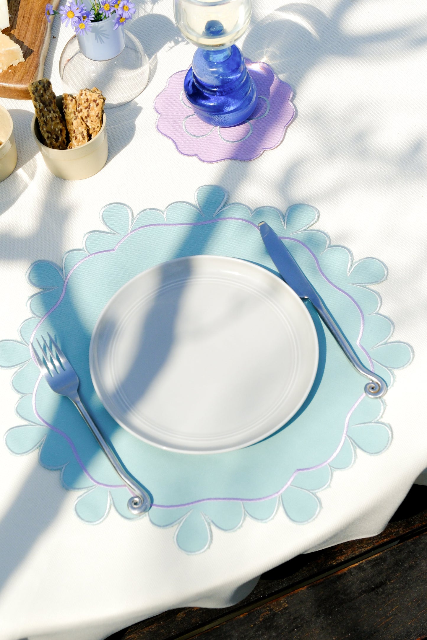 Flora Set (4 Placemats & 4 Coasters)