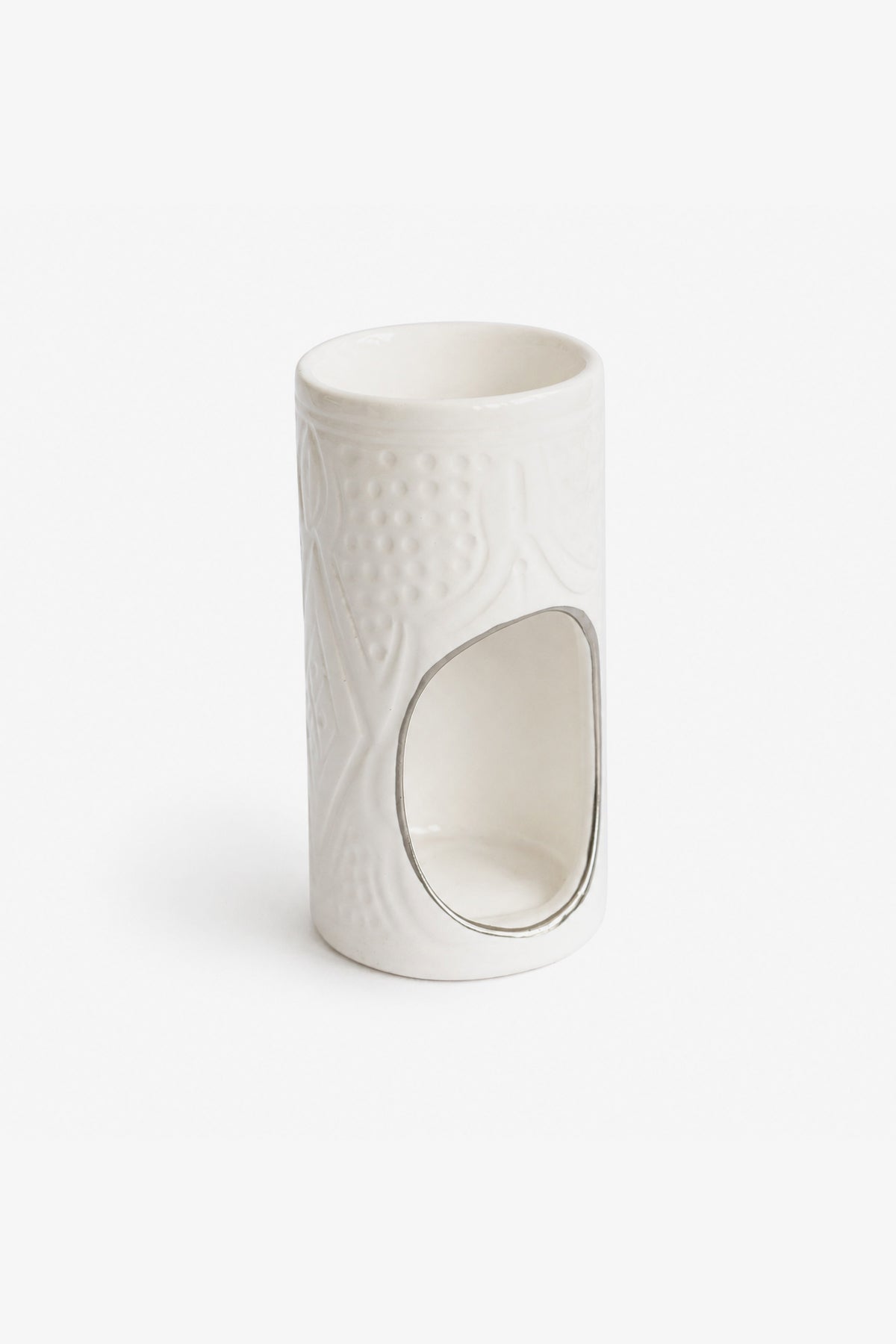 Diffuseur de parfum empreinte blanc gold